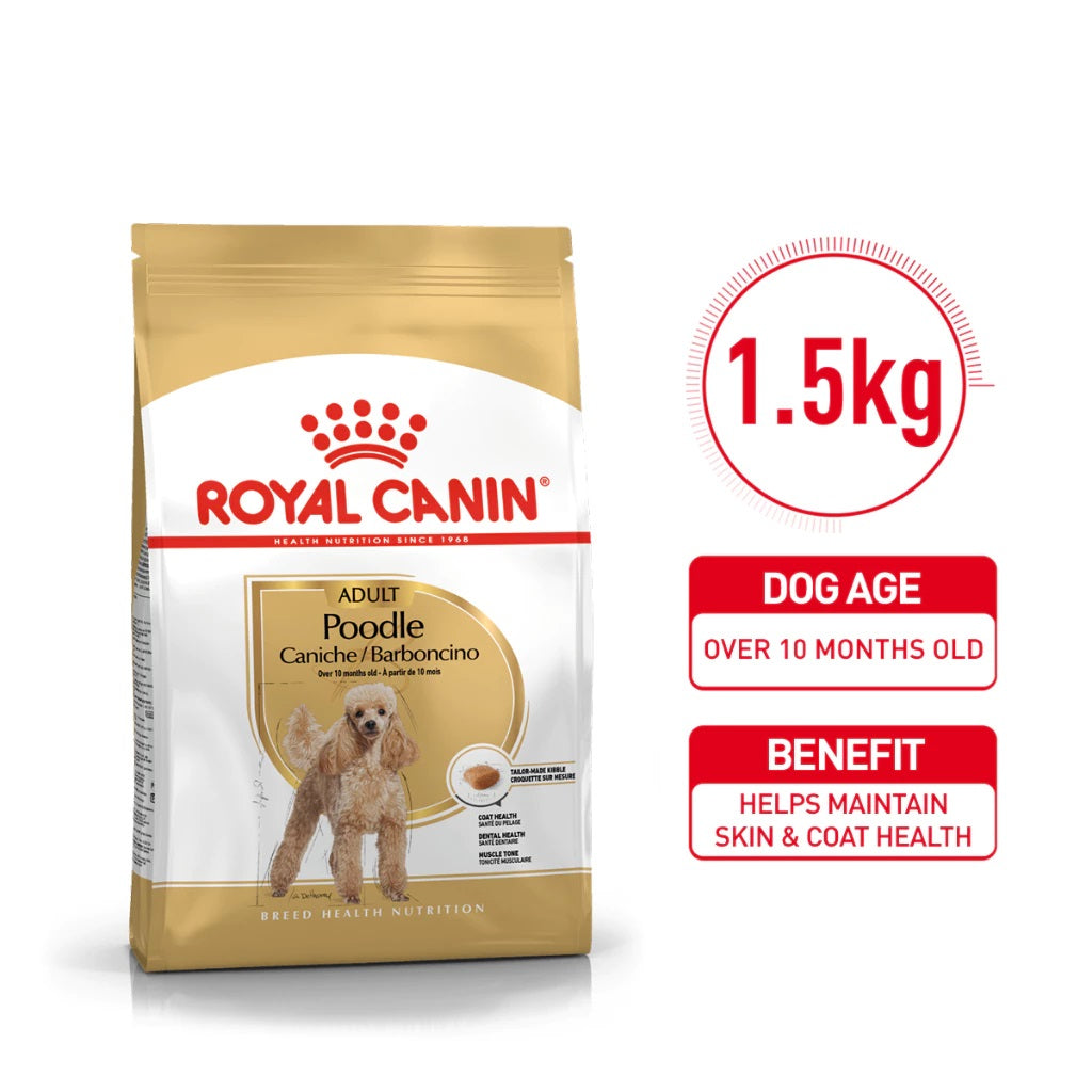 Royal Canin Poodle Adult 1.5KG/3KG Dry Dog Food