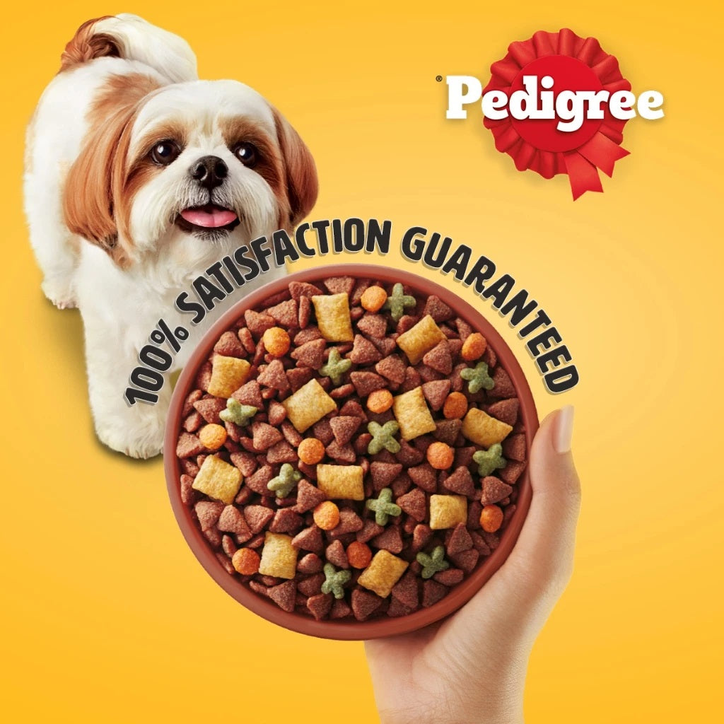 PEDIGREE Dog Dry Food Mini Small Breed in Beef Lamb Vegetable Flavor 2.7kg