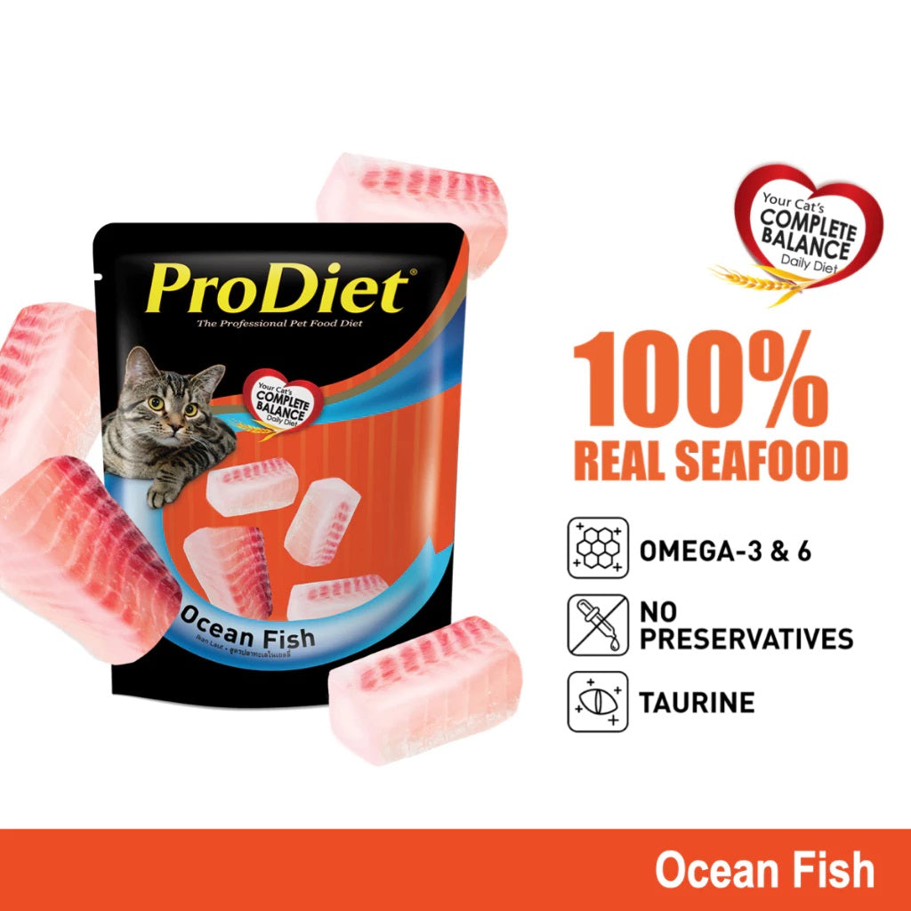 ProDiet Wet Cat Food (85g x 12/24 Packs)