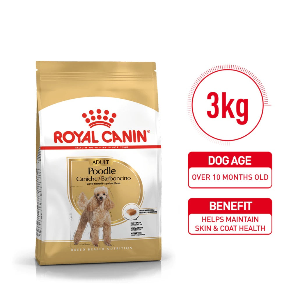 Royal Canin Poodle Adult 1.5KG/3KG Dry Dog Food