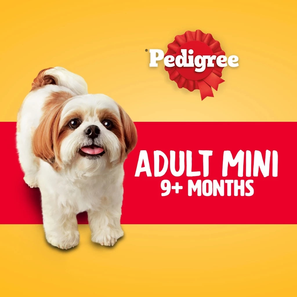 PEDIGREE Dog Dry Food Mini Small Breed in Beef Lamb Vegetable Flavor 2.7kg