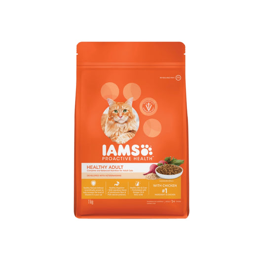 IAMS Premium Cat Dry Food in Chicken Flavor 1kg/3KG