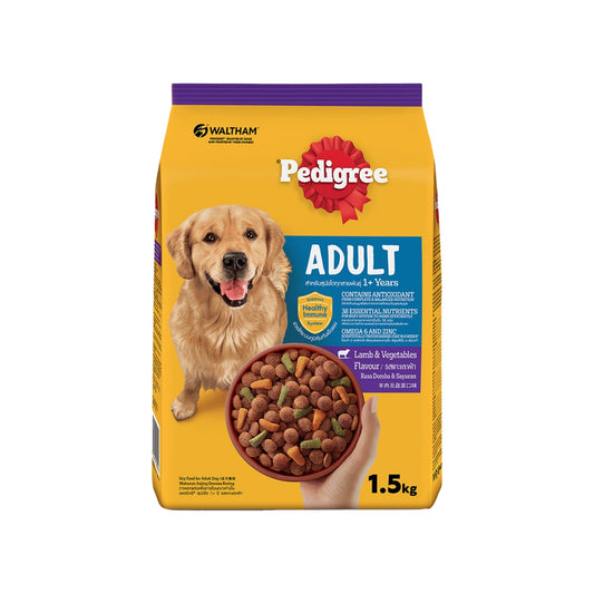 PEDIGREE Dog Dry Food - Lamb & Vegetable Flavor 3kg