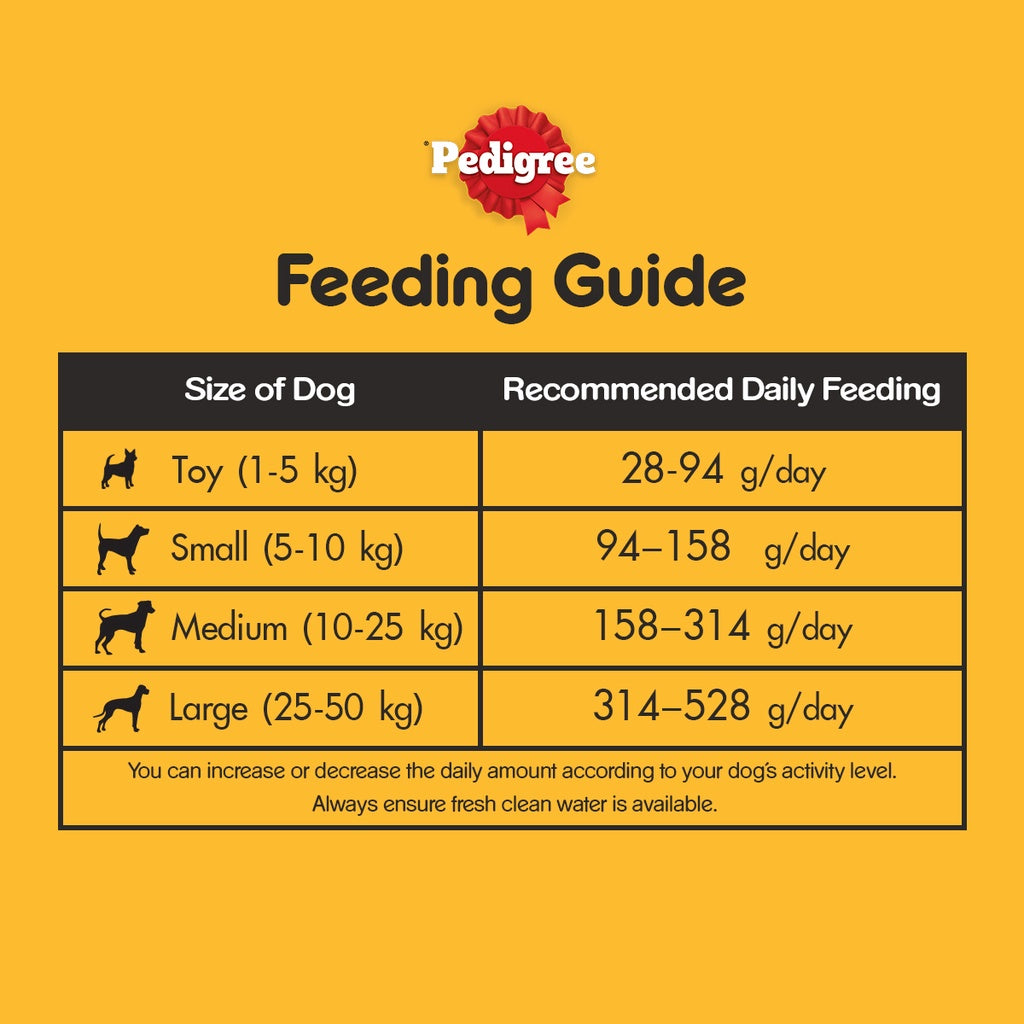 PEDIGREE Dog Dry Food - Beef & Vegetable Flavour 3kg