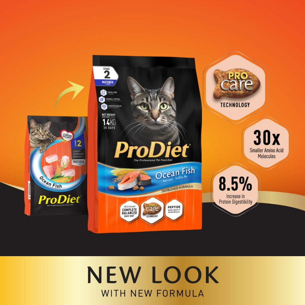 ProDiet Gourmet Seafood Dry Cat Food (1.4kg)